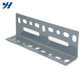 Cold Bending Steel Structure Zinc Coated Unequal Punched Angle Iron Weight Chart